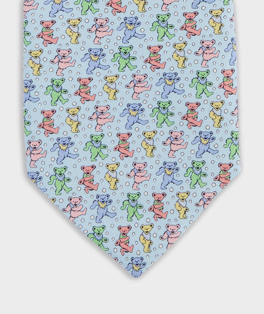Grateful Dead x vineyard vines Dancing Bears Silk Tie