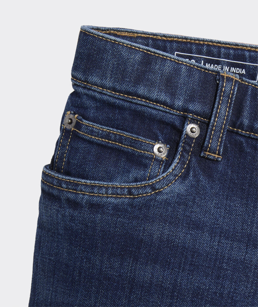 Boys' Indigo Slim Straight Jeans
