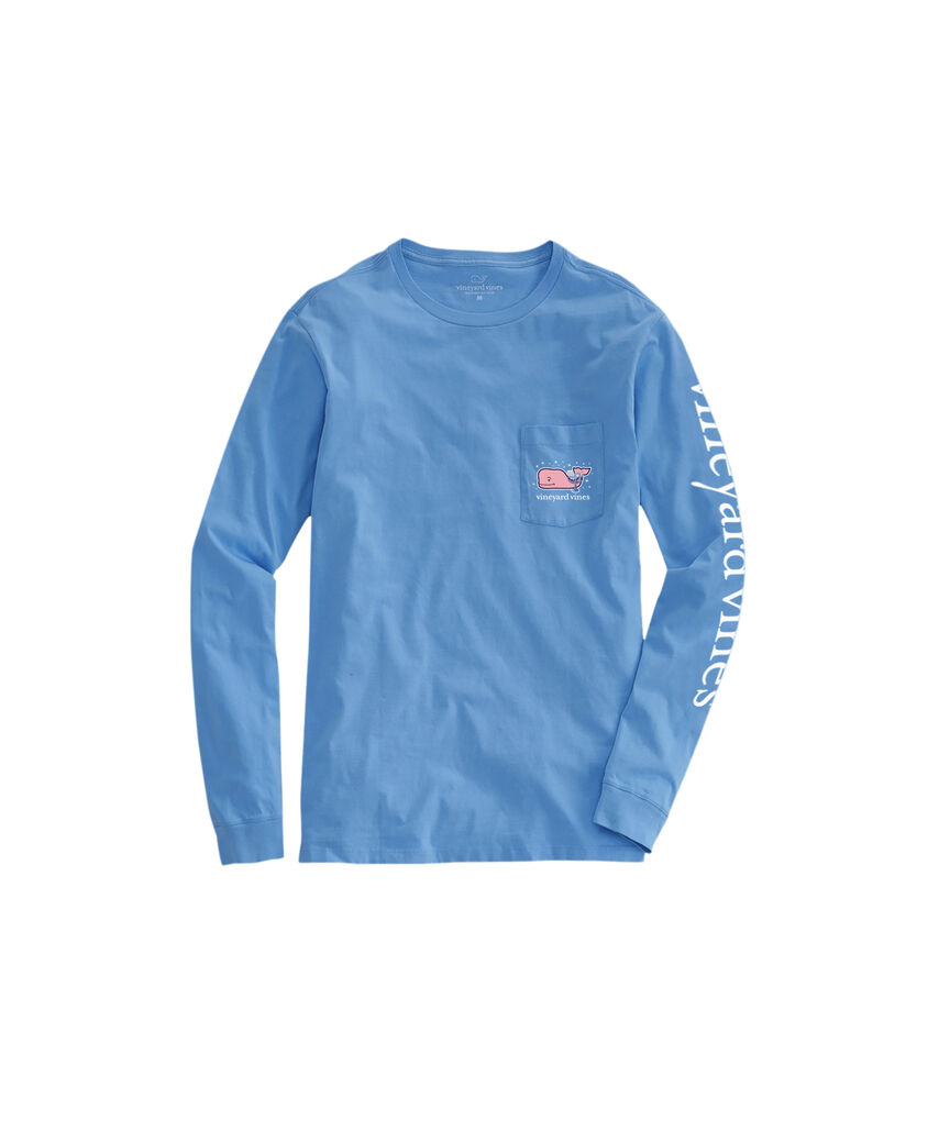 OUTLET Hanukkah Whale Long-Sleeve Pocket Tee