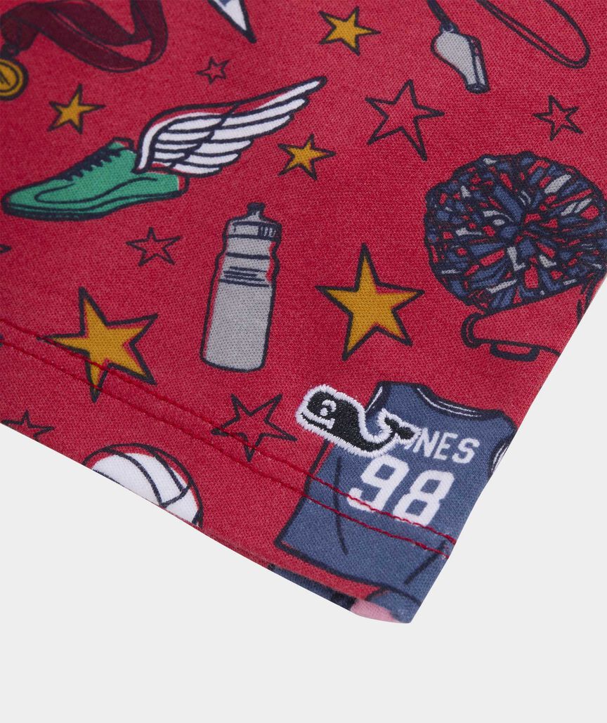 Kids' Glow-In-The-Dark Pajama Set