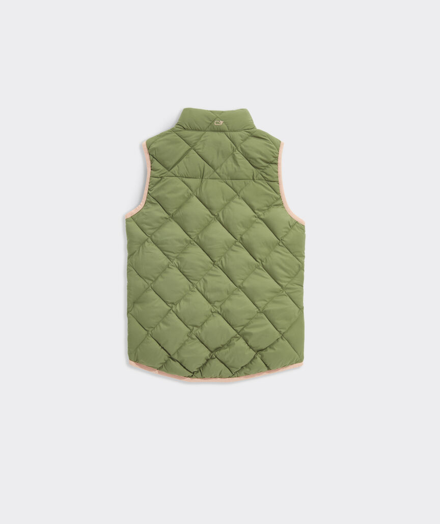 Girls' Quilted Puffer Vest