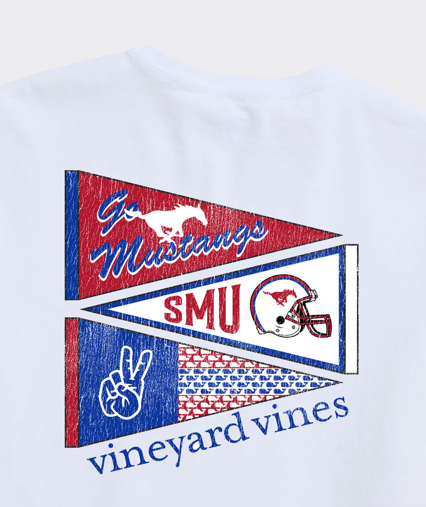 SMU Pennants Short-Sleeve Pocket Tee
