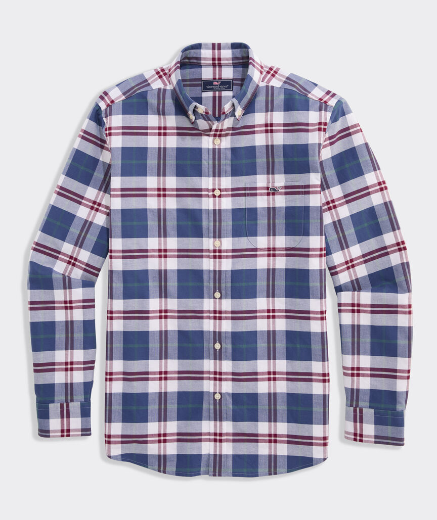 Plaid Oxford Shirt