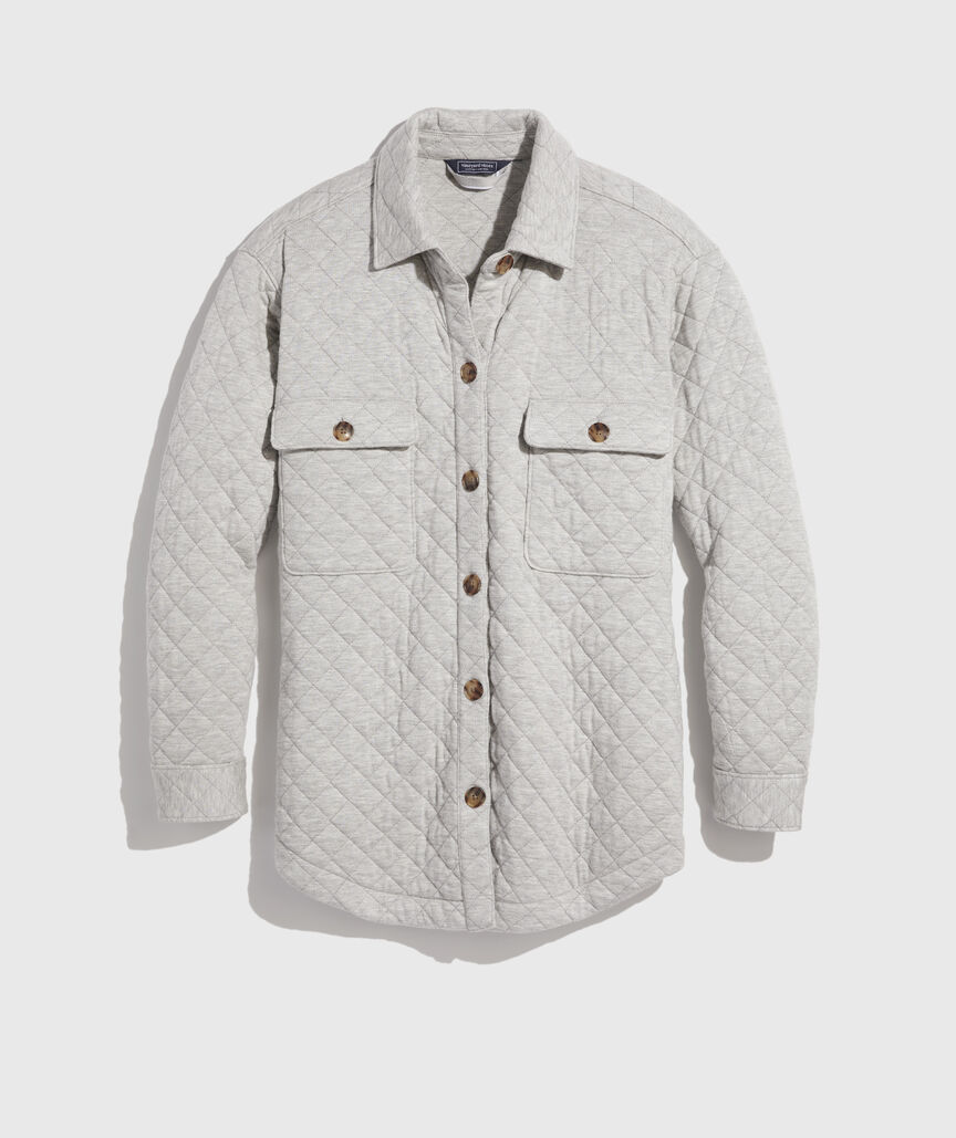 Quilted Dreamcloth® Shirt Jacket