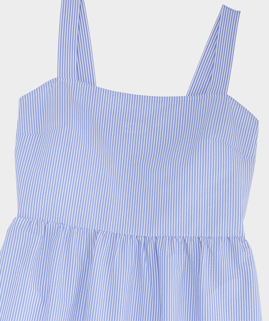 OUTLET Women's Stripe Harbor Flounce Dress