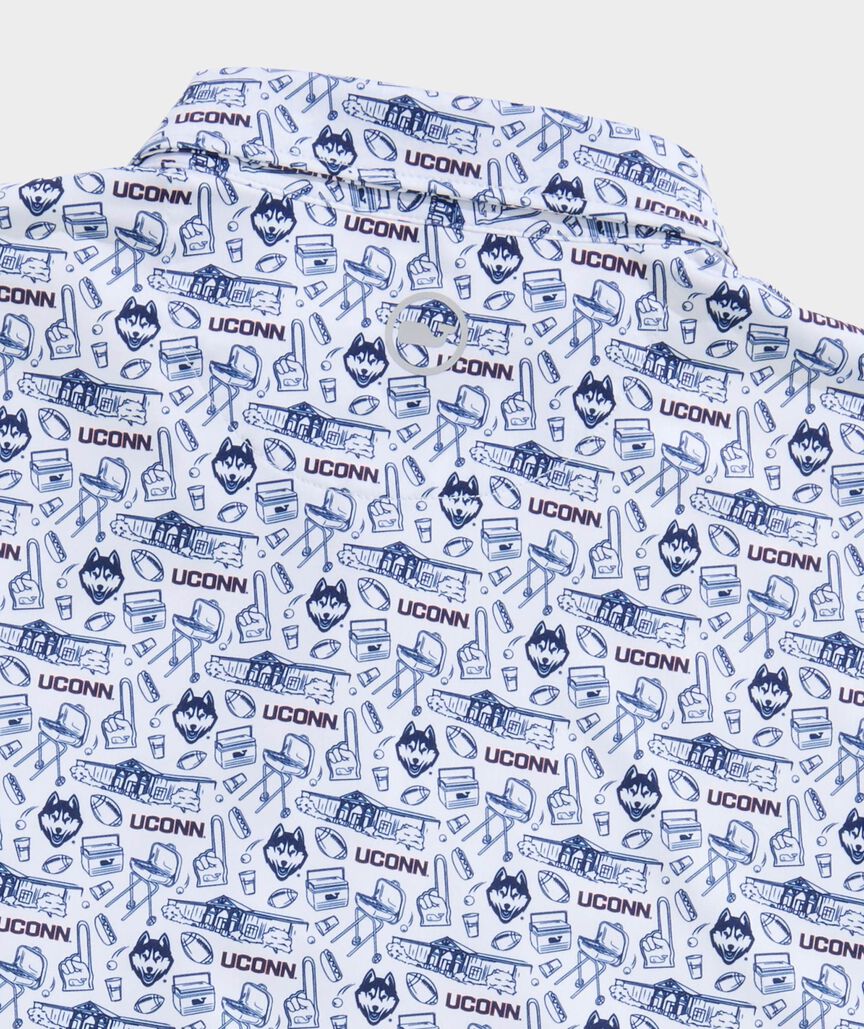 University Of Connecticut Printed Sankaty Polo