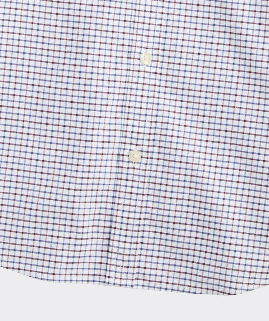 Boys' Performance Cotton Wauwinet Tattersall Shirt