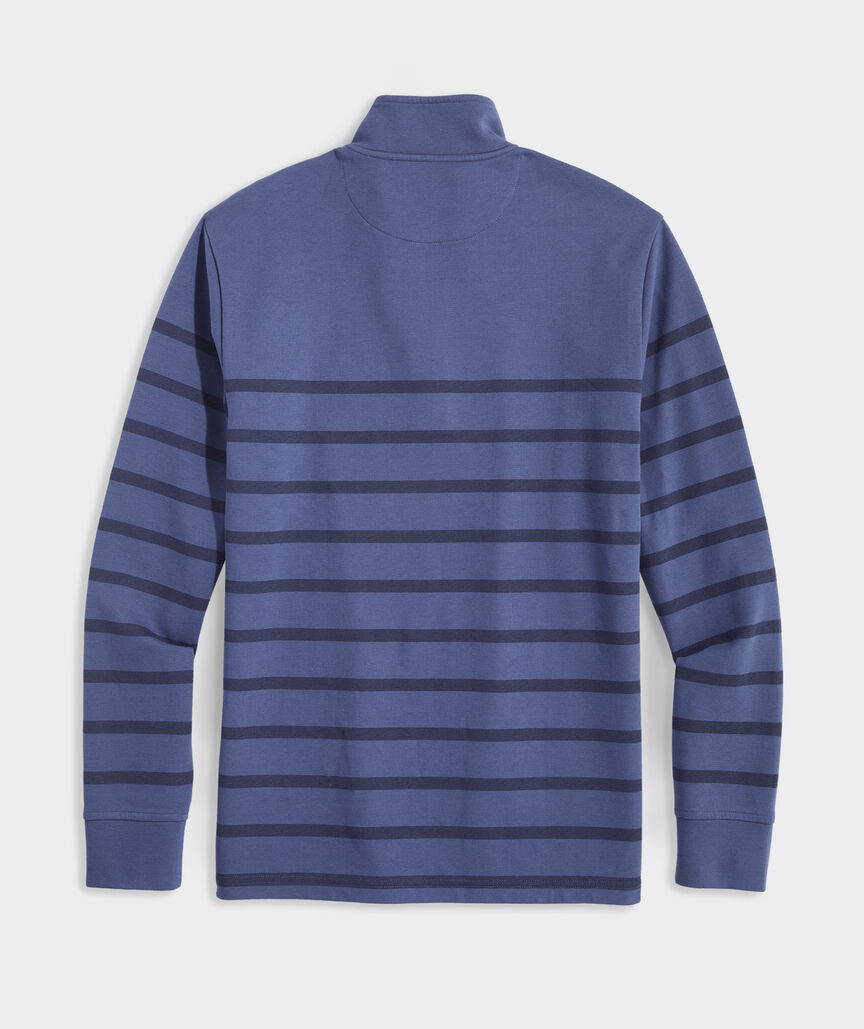 Breton Stripe Saltwater Quarter-Zip