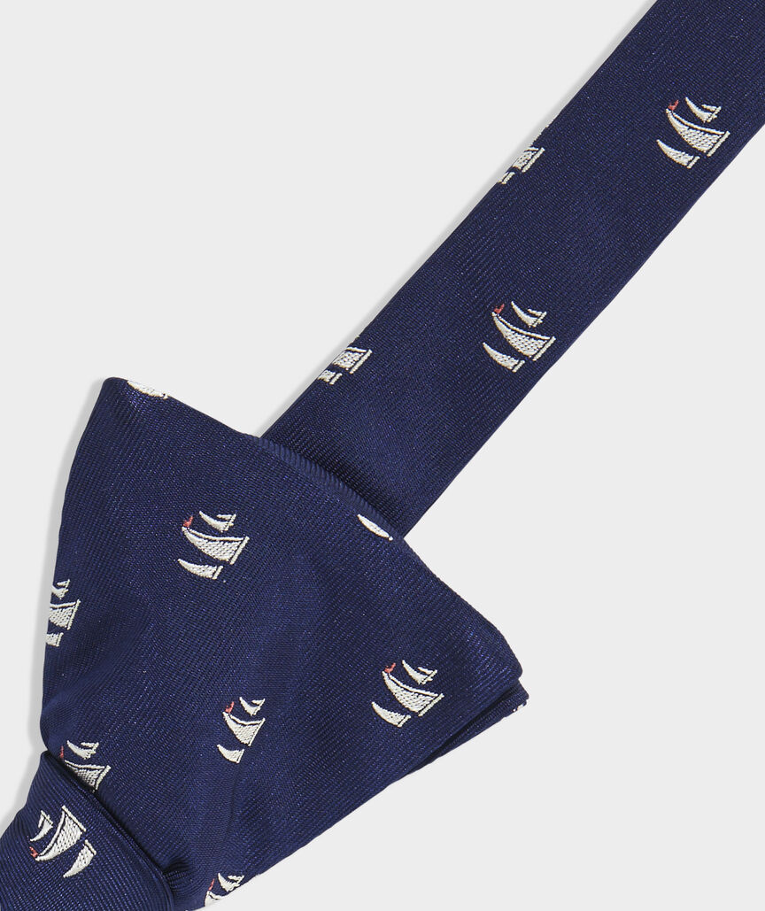 Sailboats Woven Bow Tie