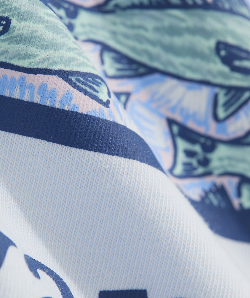 Redfish Whale Short-Sleeve Pocket Tee