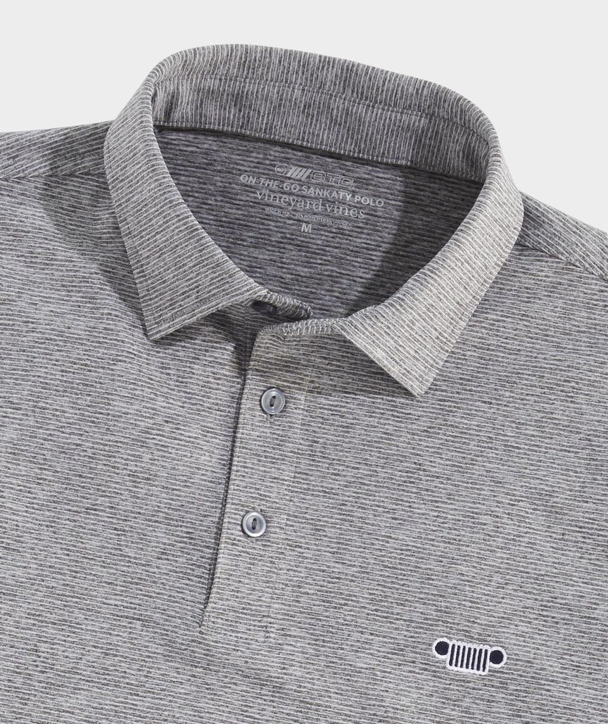 Jeep Collection St Jean Stripe Sankaty Polo