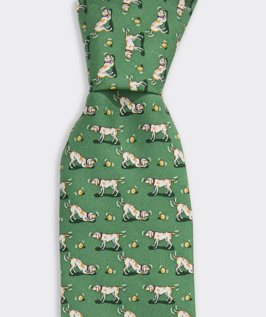Boys' Play Fetch Silk Tie