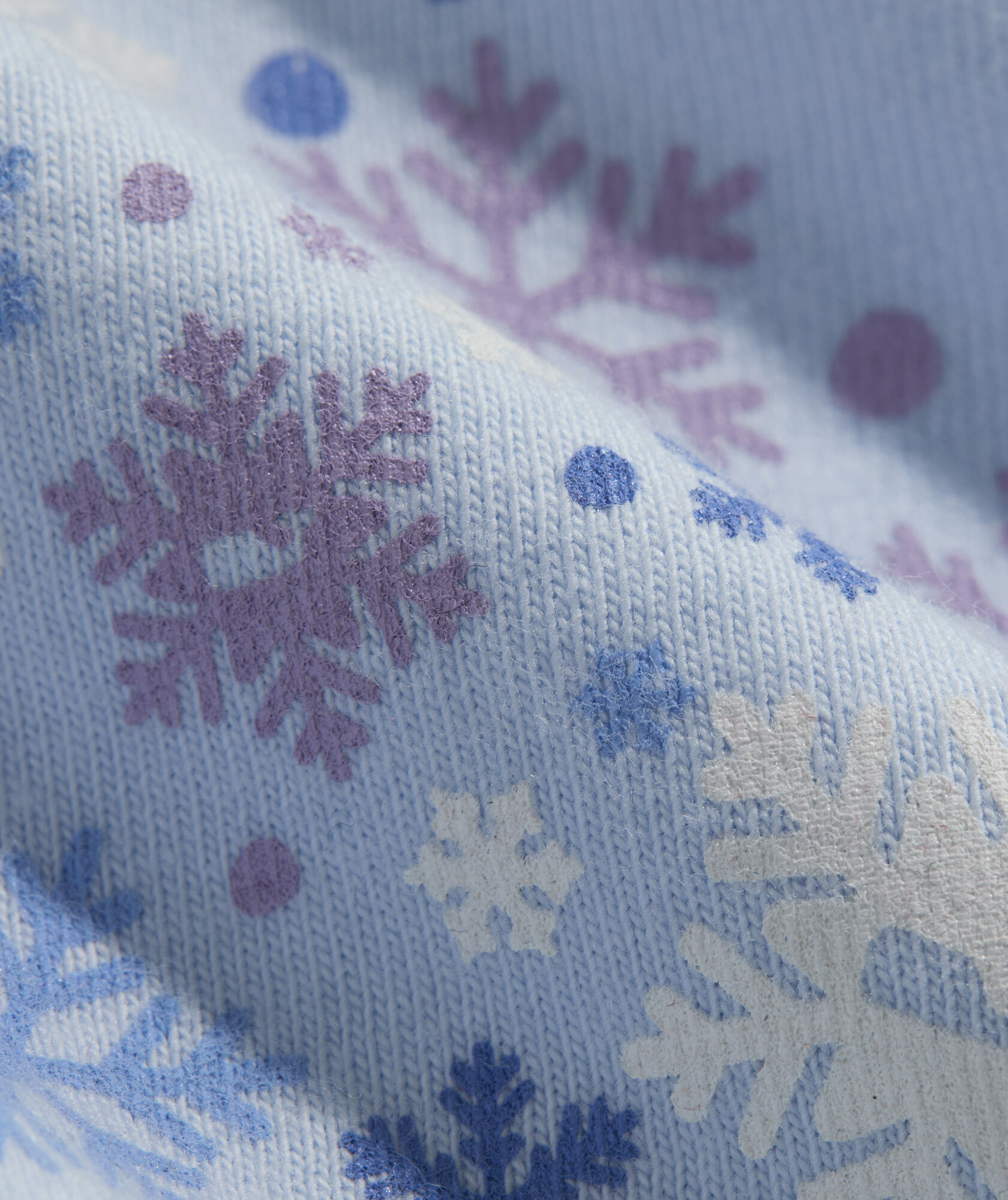 Women's Snowflake Icons Whale Long-Sleeve Pocket Tee