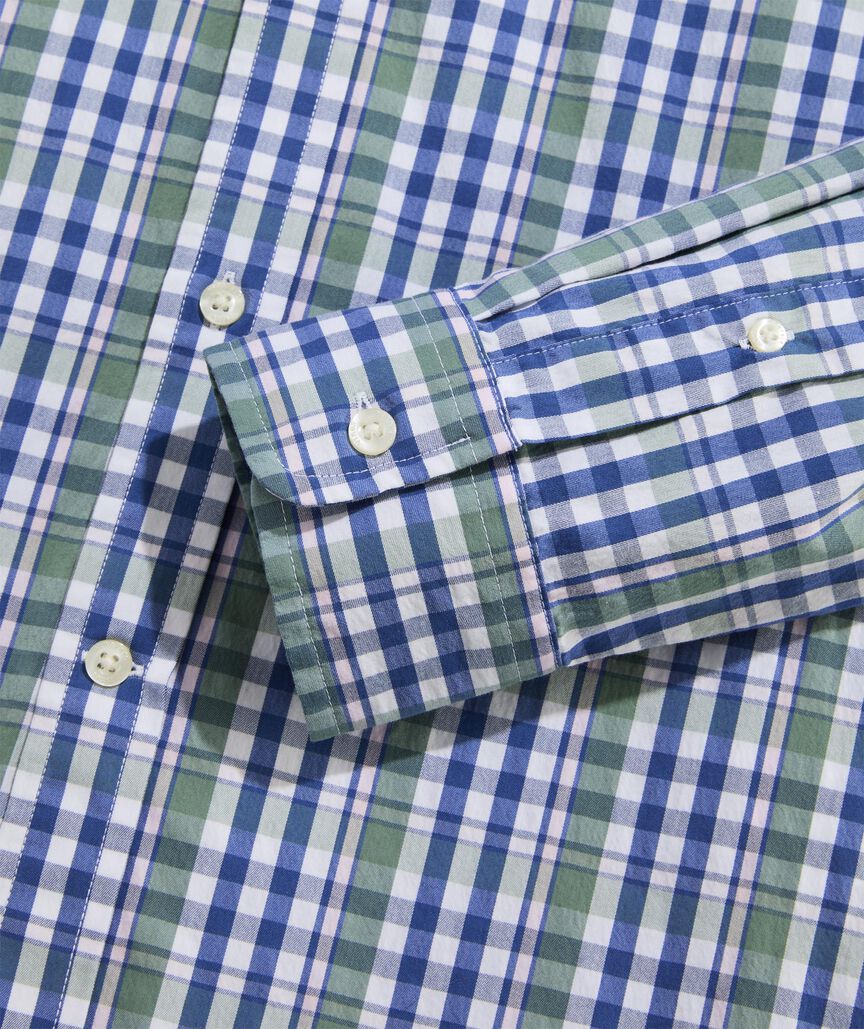 Performance Cotton Audubon Plaid Shirt