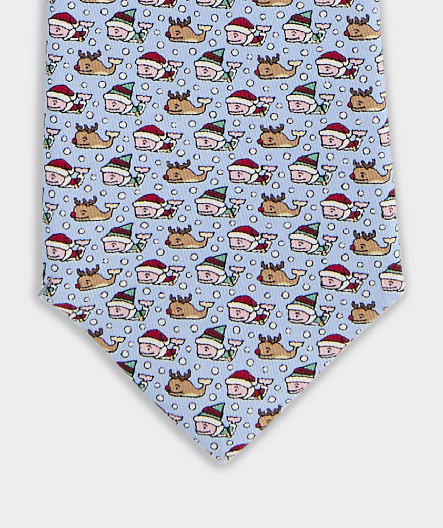 Boys' Santa's Helper Printed Tie