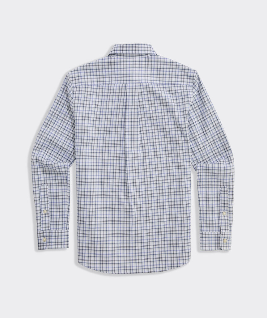 Boys' Plaid Oxford Shirt