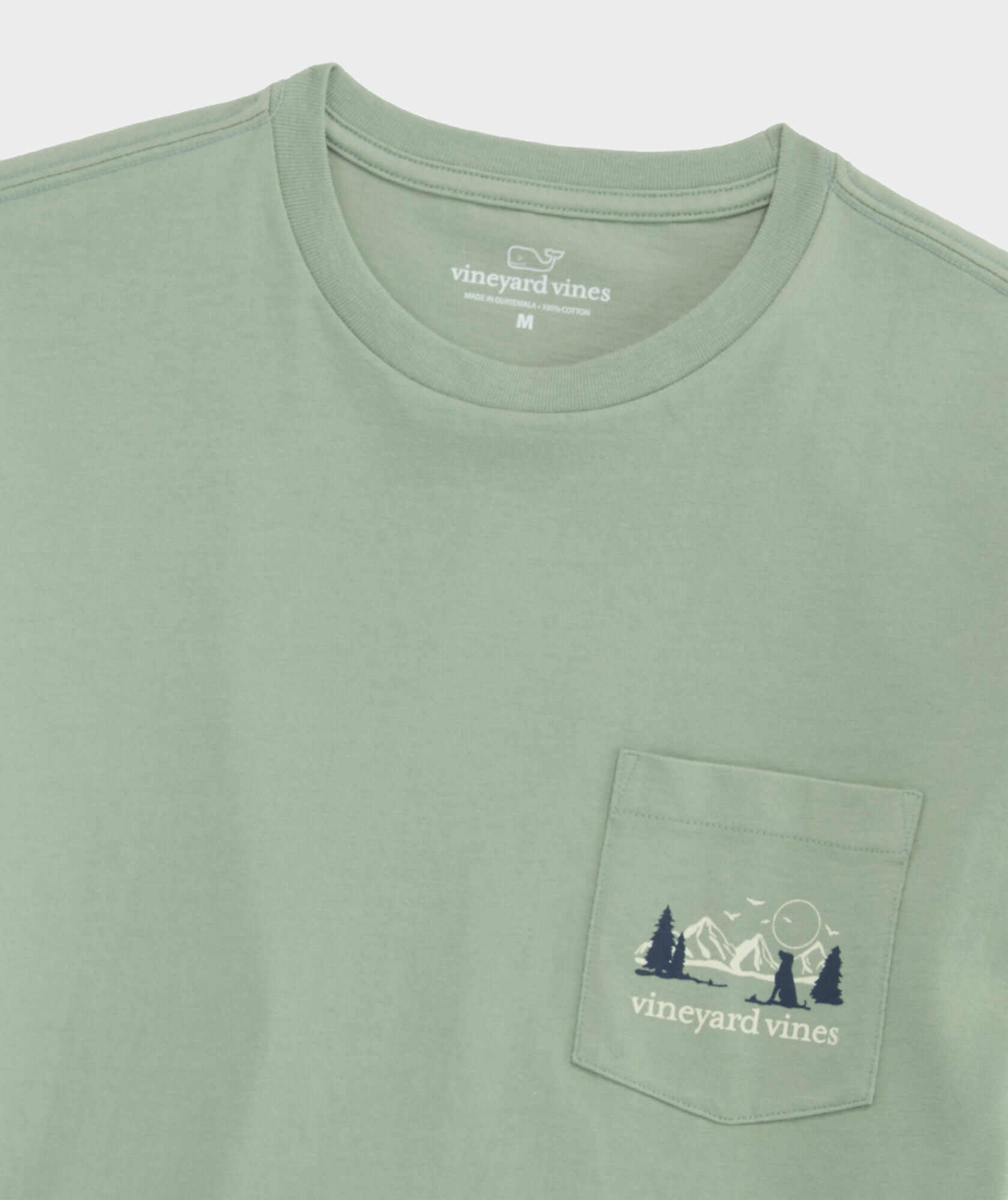 Mountain Dog Long-Sleeve Pocket Tee