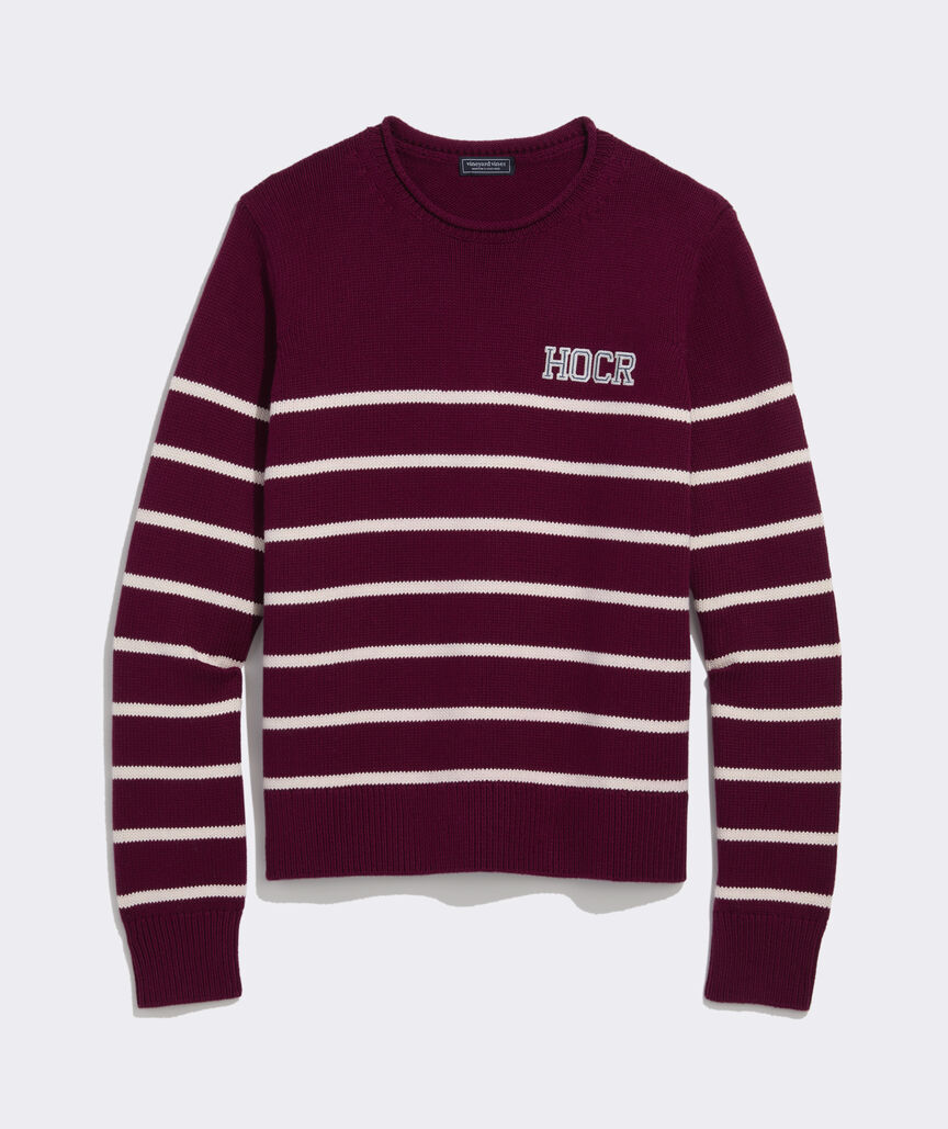 Head Of The Charles® Women's Stripe Rollneck Sweater