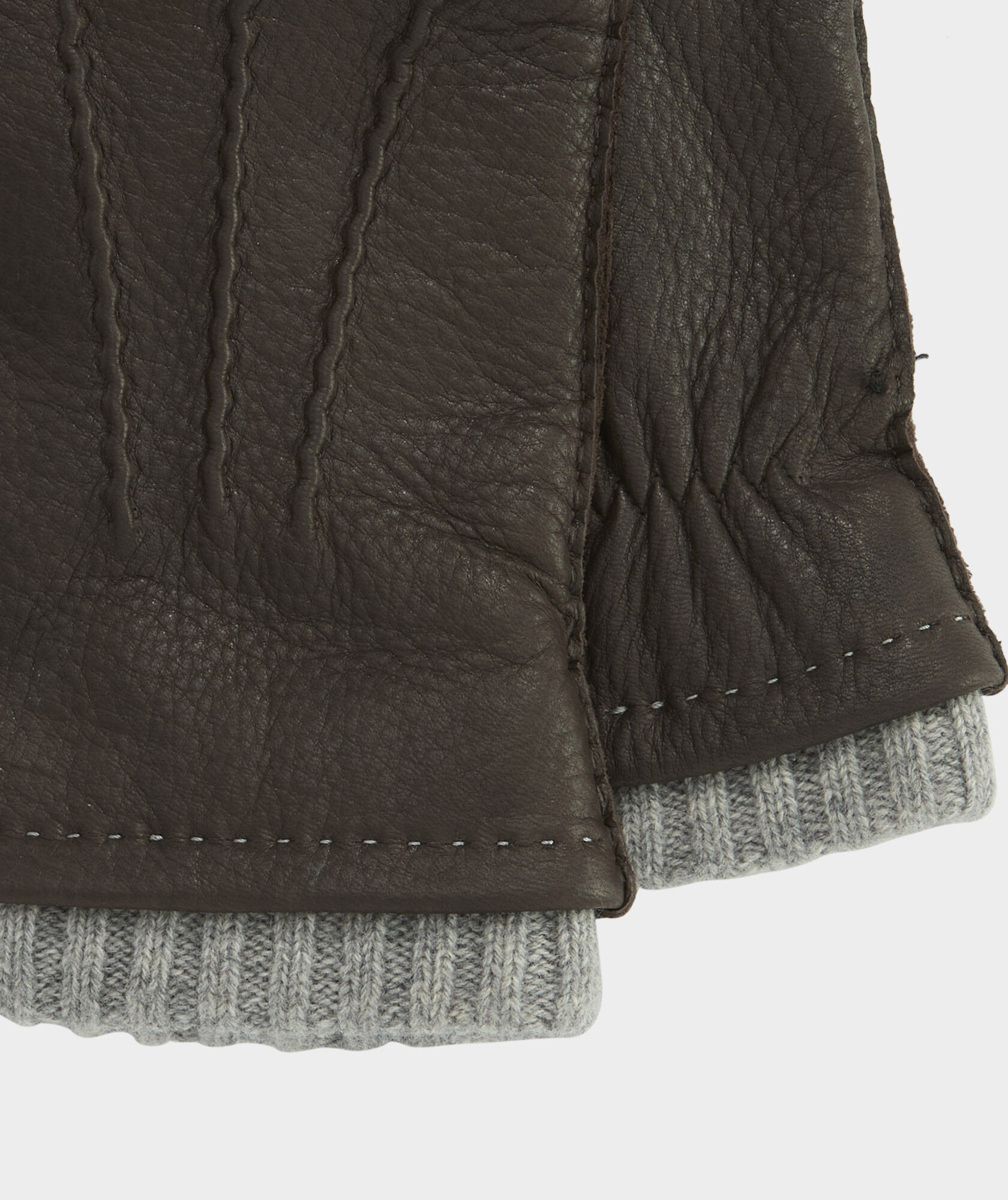Cashmere Lined E-Tip Leather Gloves