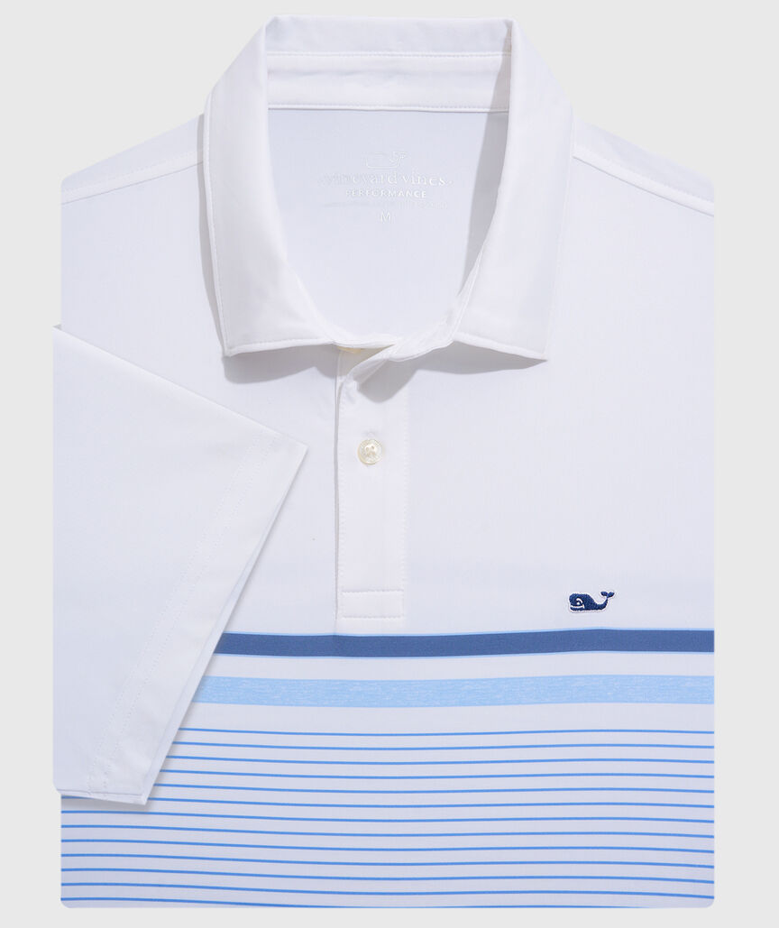 OUTLET Engineer Stripe Performance Polo
