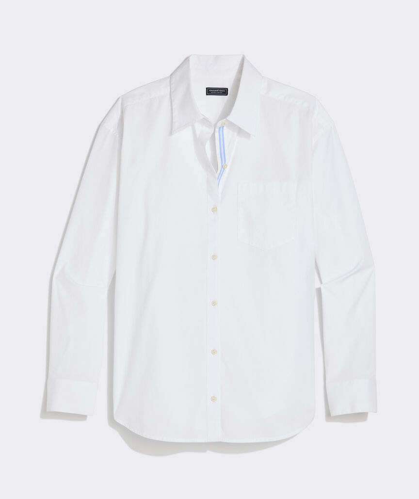 Birdie Grosgrain Button-Down