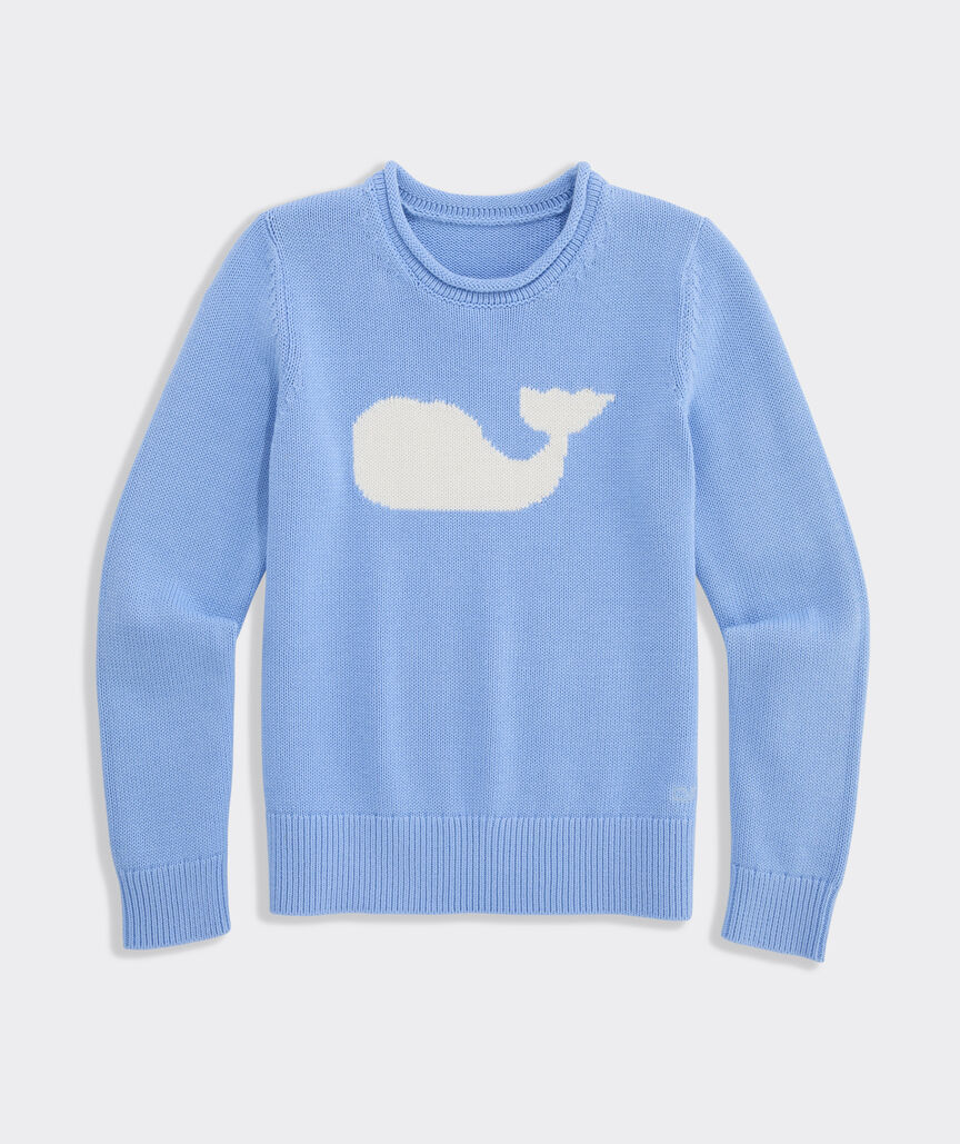 Girls' Katie Cotton Rollneck Sweater