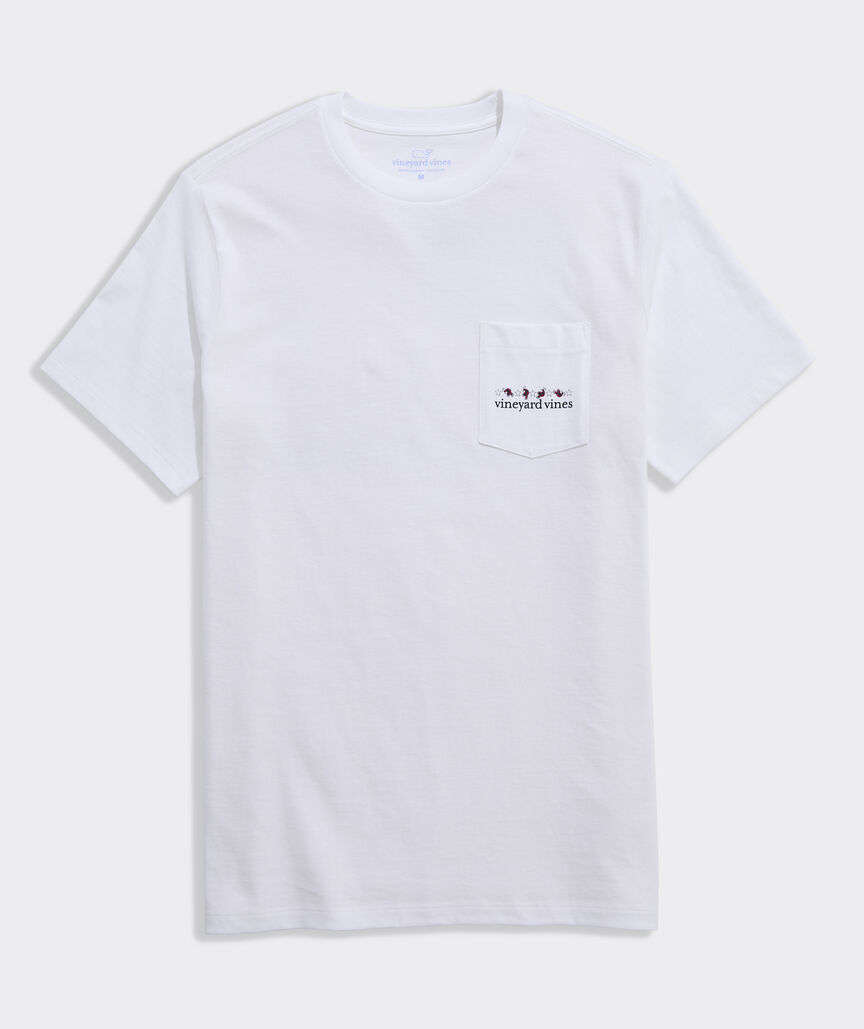 Lobster Roll Flag Short-Sleeve Pocket Tee