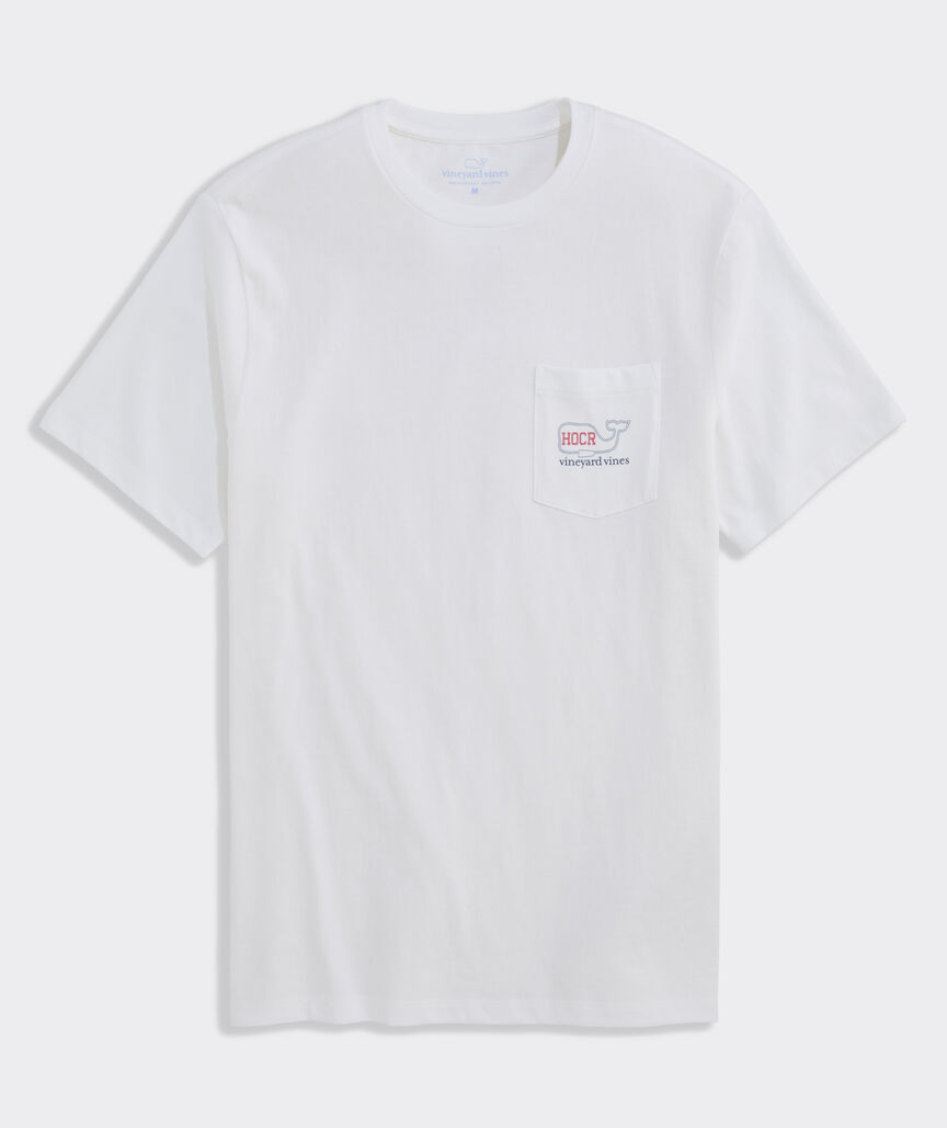 Head Of The Charles® Rower Whale Short-Sleeve Pocket Tee