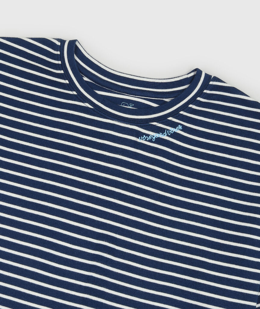 Striped Crewneck Pullover