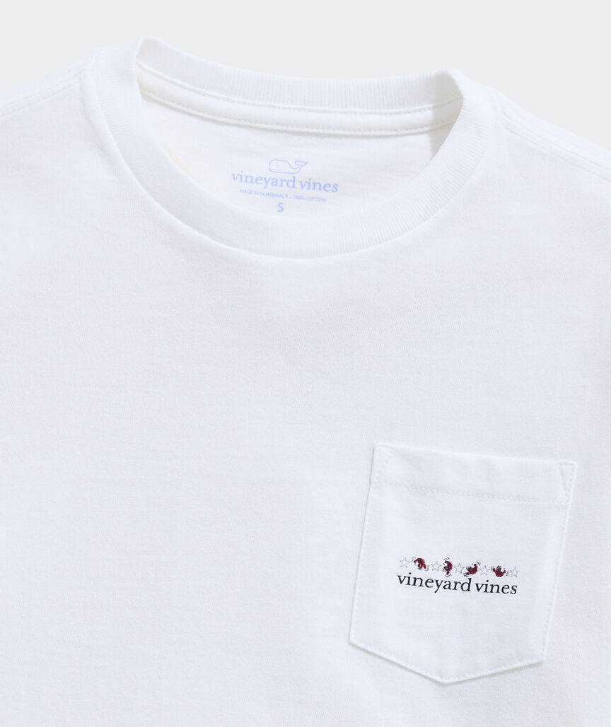 Boys' Lobster Roll Flag Short-Sleeve Pocket Tee