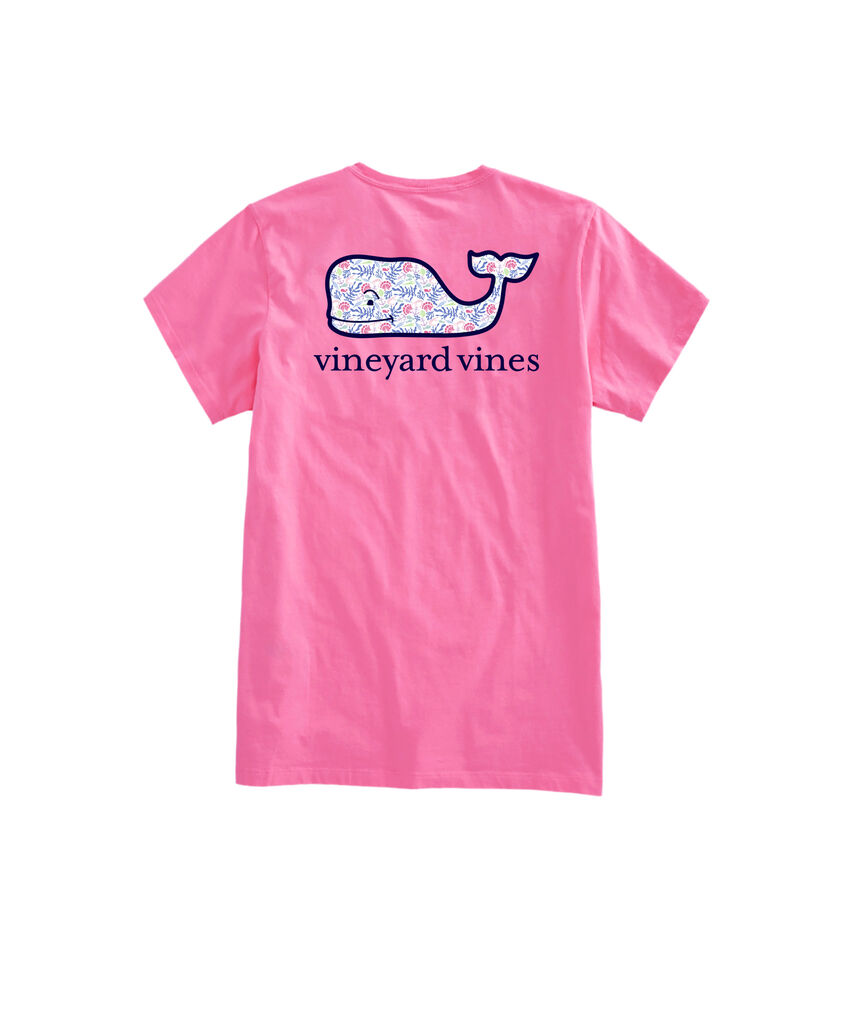 OUTLET Women's Sea Icon Whale Short-Sleeve Pocket Tee