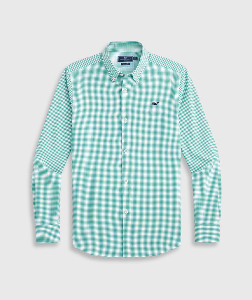 OUTLET Boys' Poplin Check Shirt