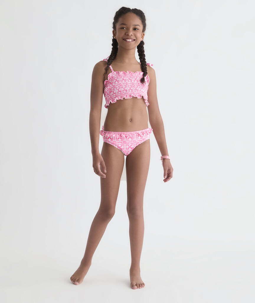 Girls' Smocked Bikini
