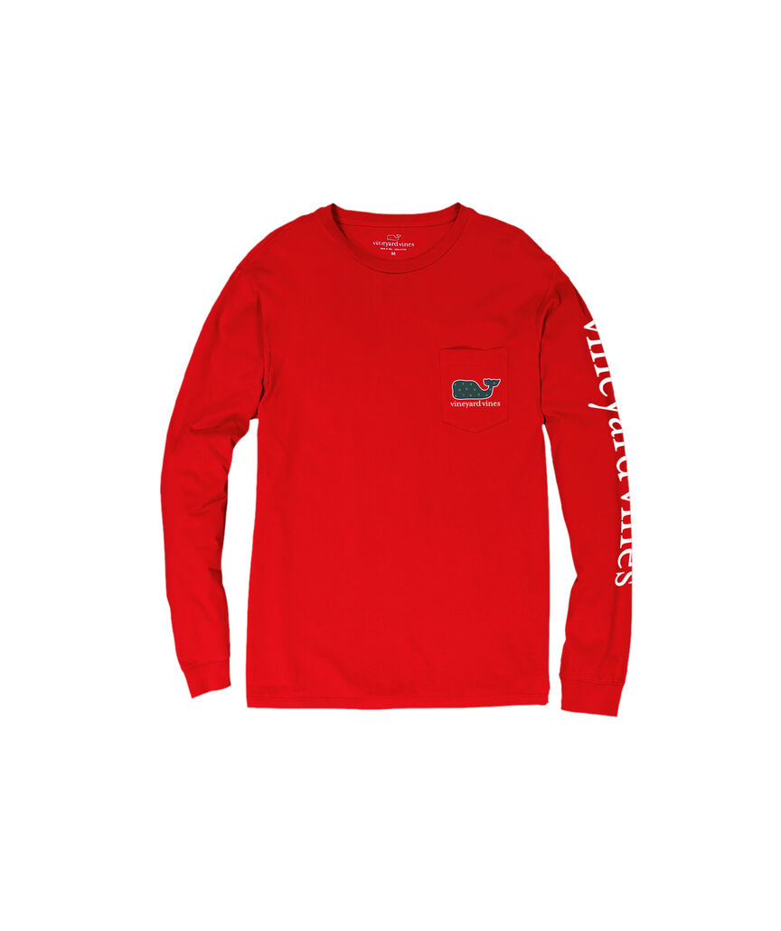 OUTLET Woody & Tree Whale Long-Sleeve Pocket Tee