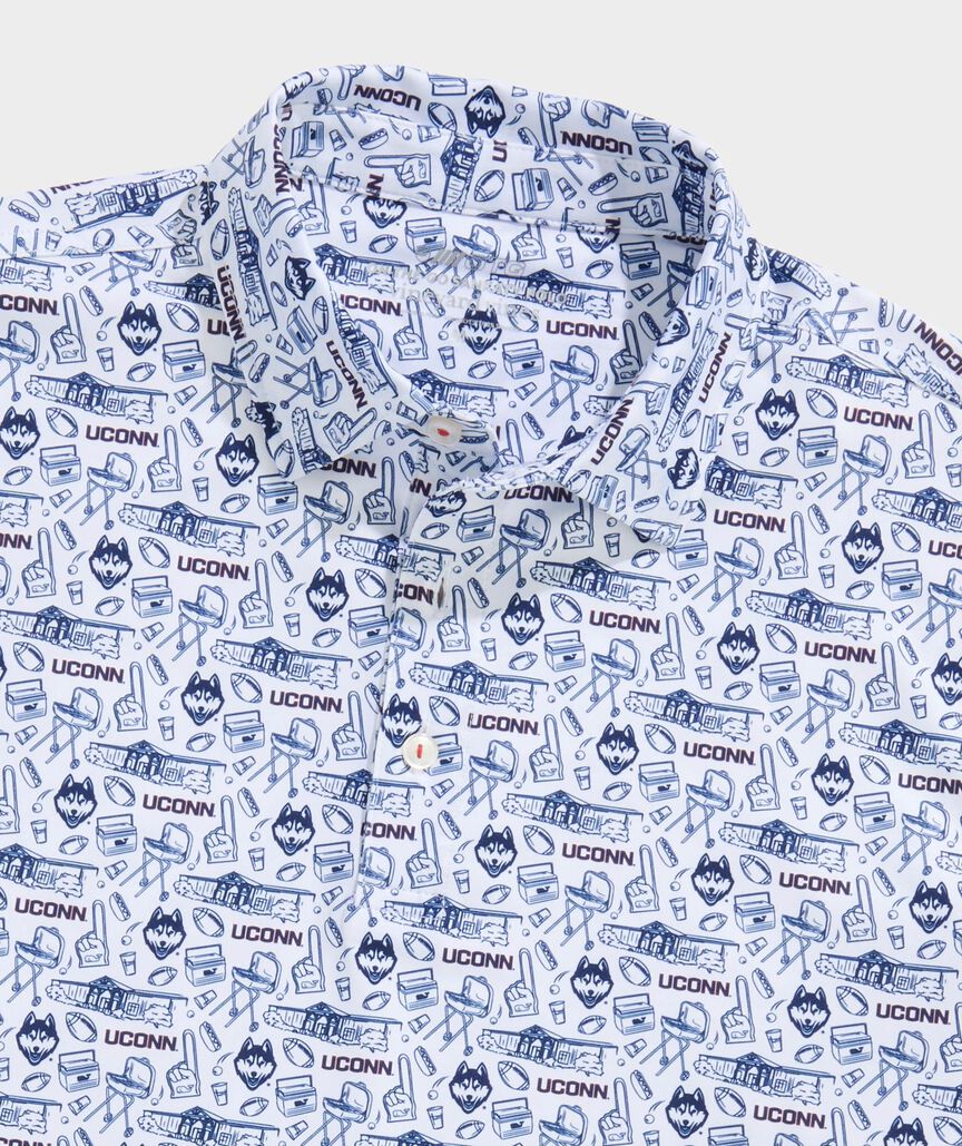 University Of Connecticut Printed Sankaty Polo