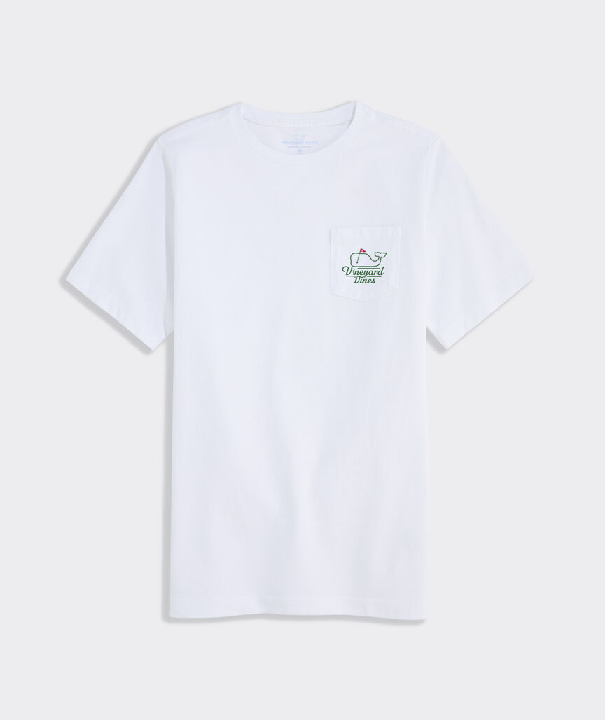 Boys' Golf Flag Short-Sleeve Pocket Tee