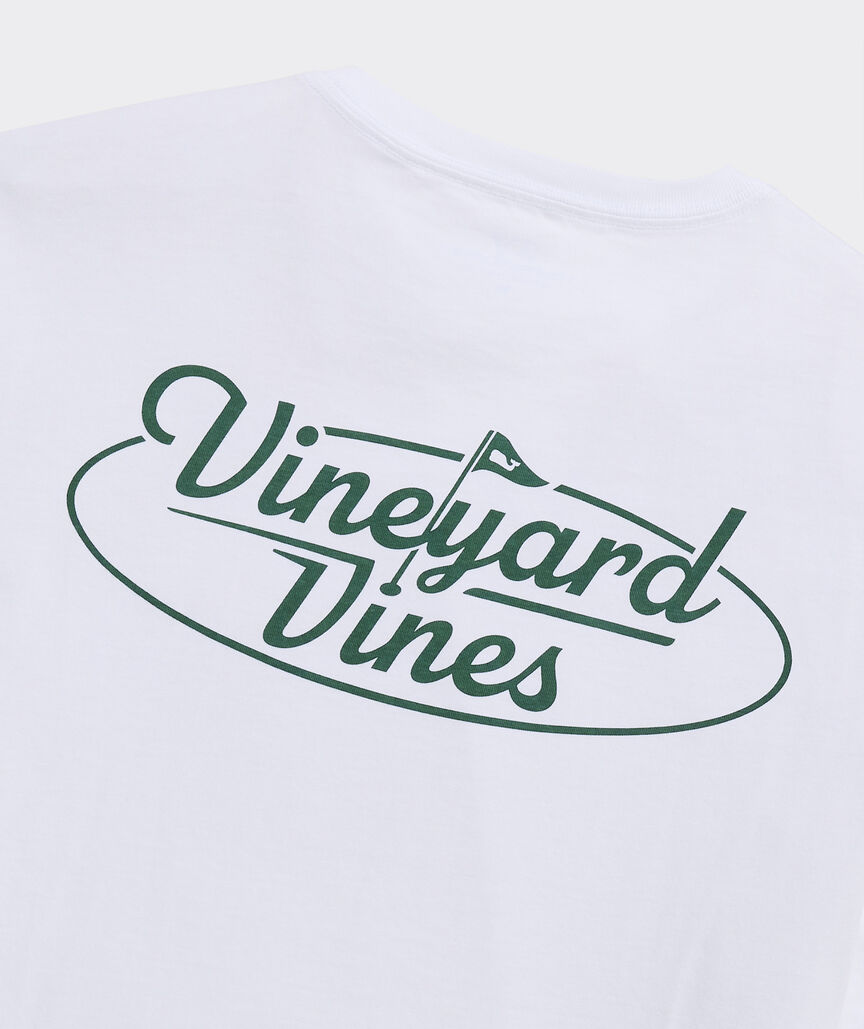 vineyard vines Golf Flag Long-Sleeve Pocket Tee