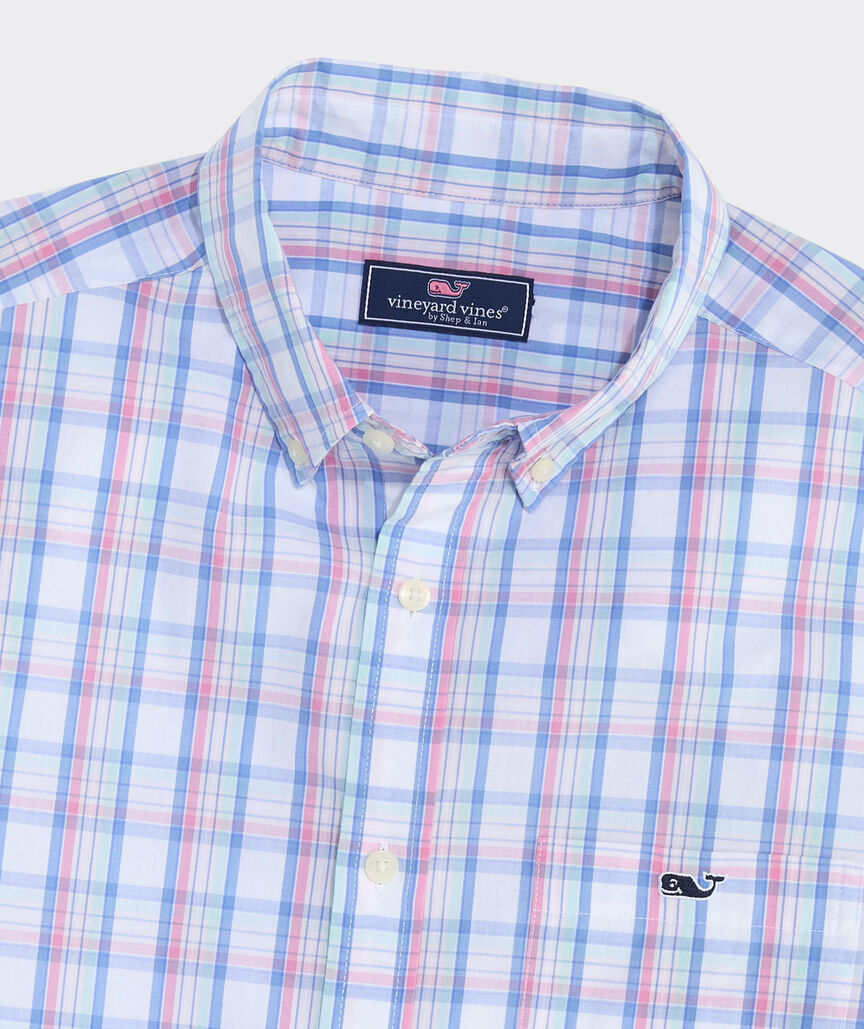 Tipsy Turtle Plaid Perfect Wash Poplin Shirt