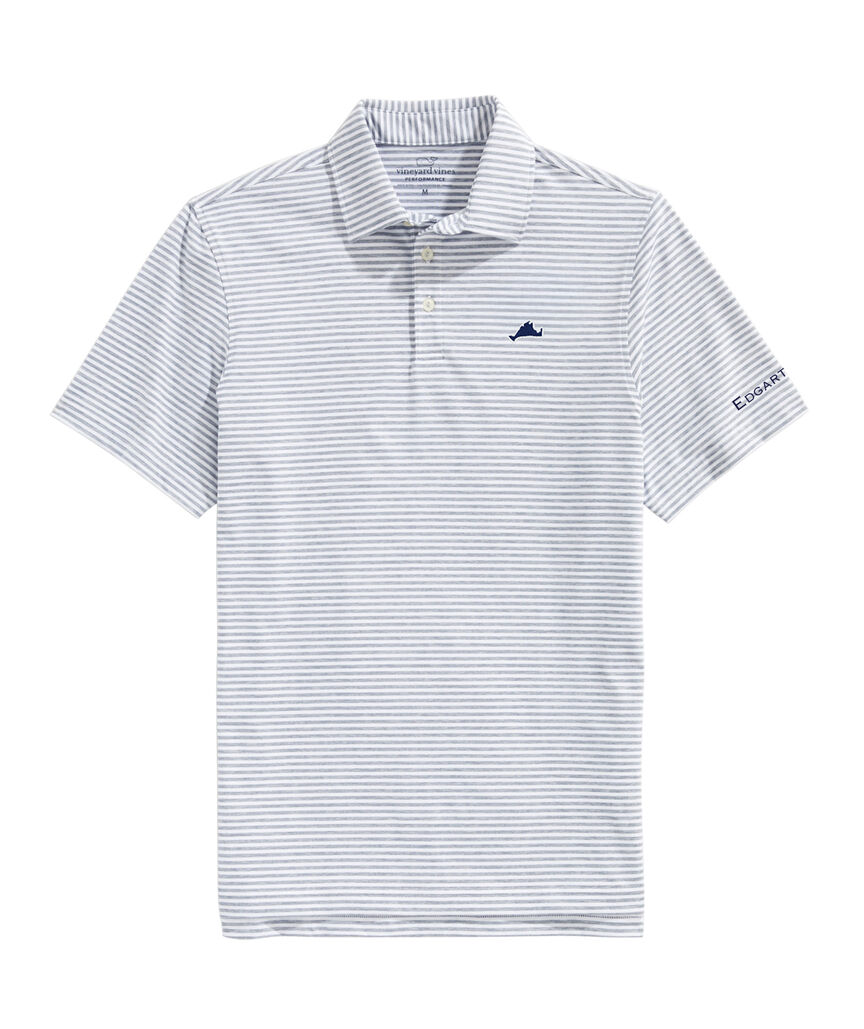 OUTLET Edgartown Performance Winstead Stripe Sankaty Polo