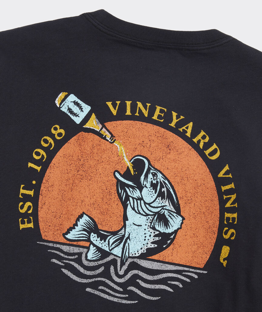 OUTLET Drink Like a Fish Short-Sleeve Pocket Tee