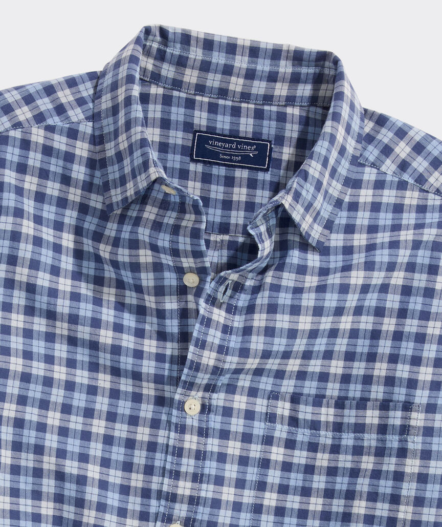Overlook Plaid Cotton Madras Shirt