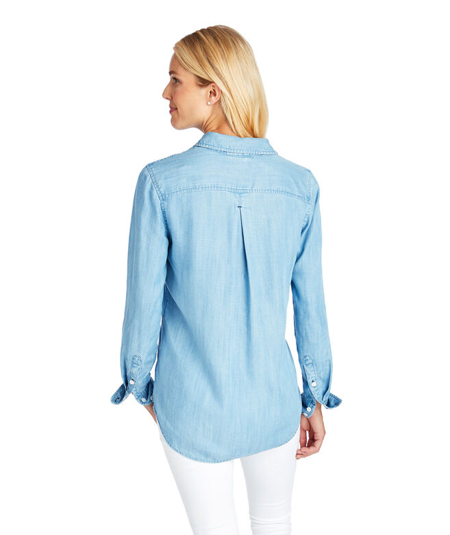 Chambray Chilmark Relaxed Button Down