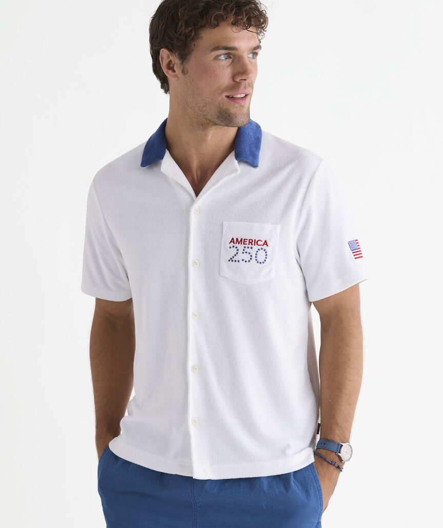 America250 Terry Camp Shirt