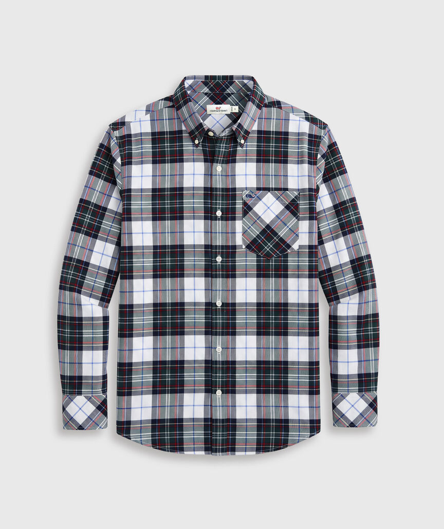 OUTLET Relaxed Flannel Button-Down