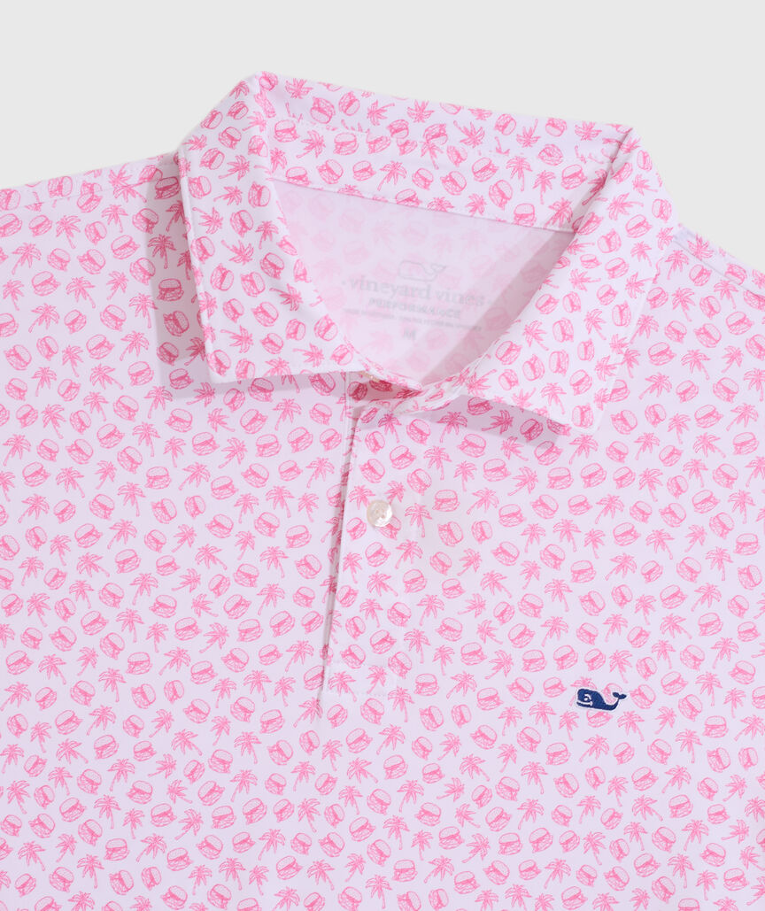 OUTLET Sliders In Paradise Performance Polo