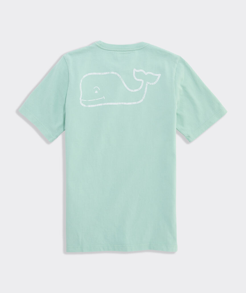 Boys' Drift Dye Vintage Whale Short-Sleeve Pocket Tee