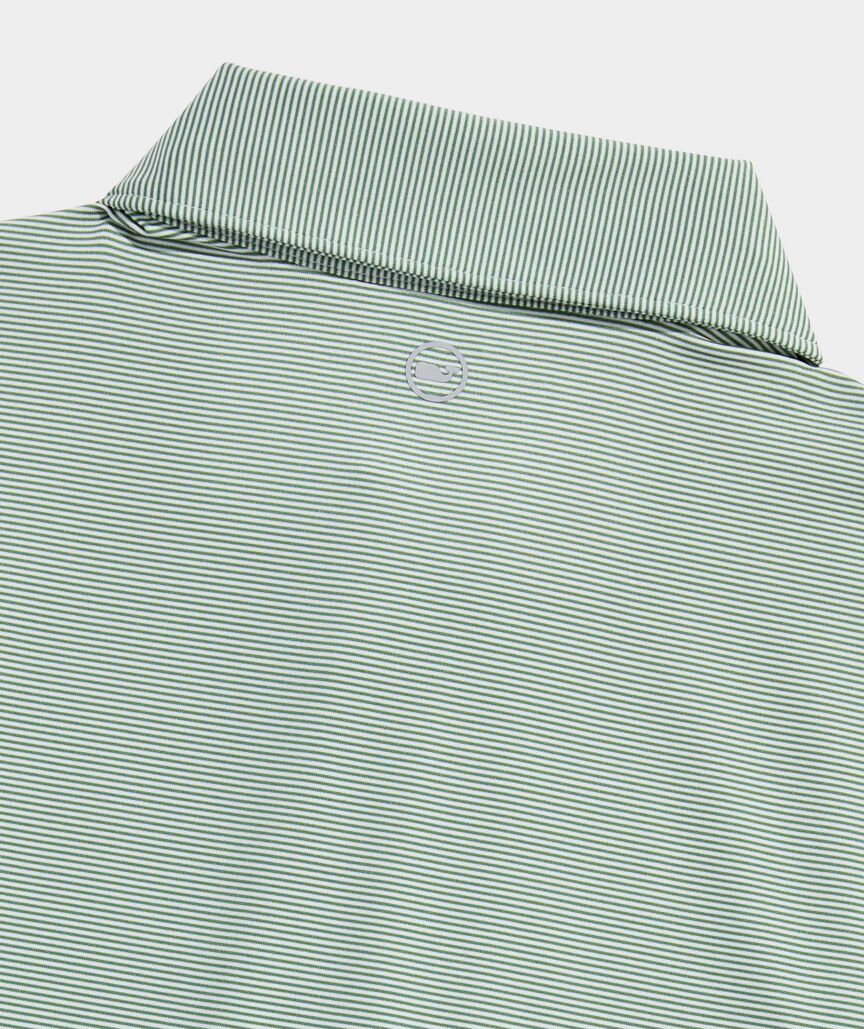 Boys' Performance Anegada Stripe Sankaty Polo