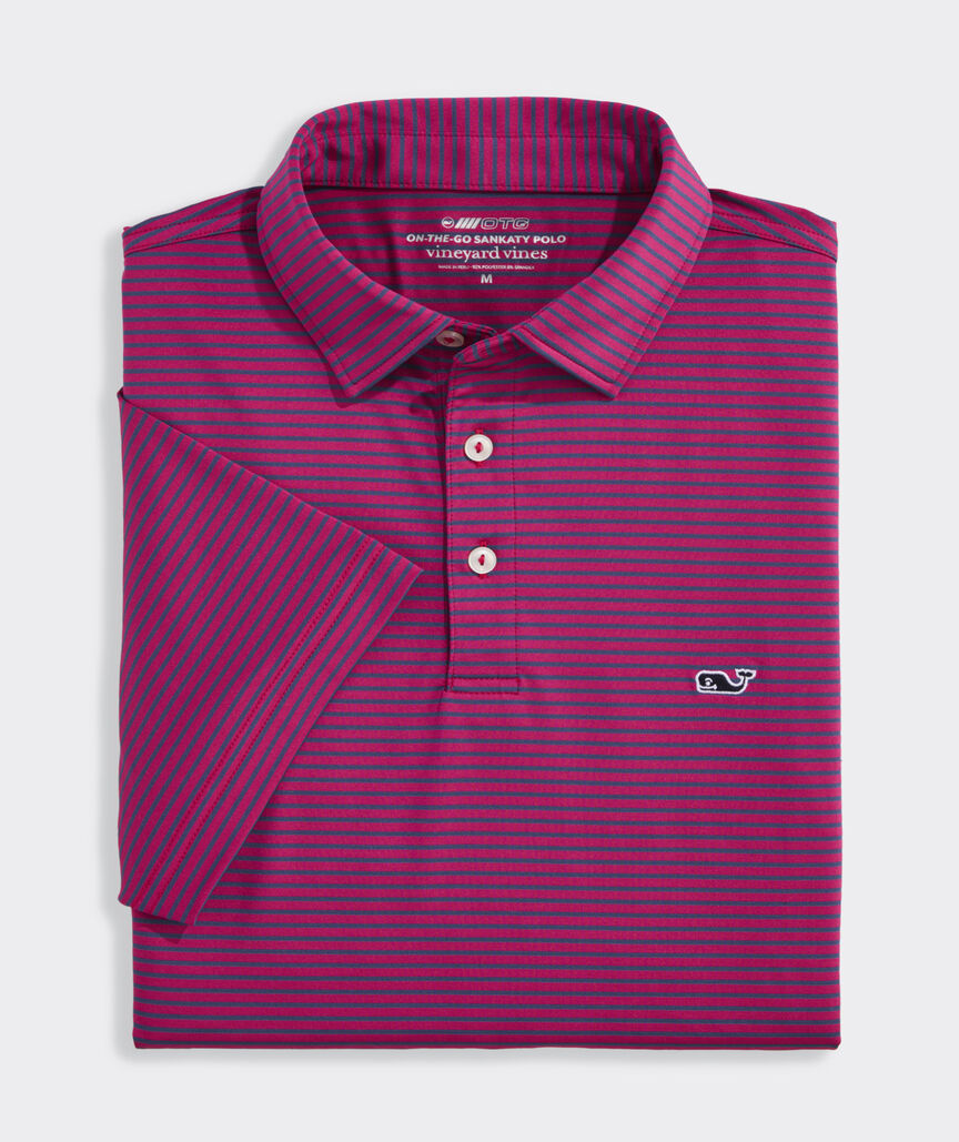 Performance Bradley Stripe Sankaty Polo
