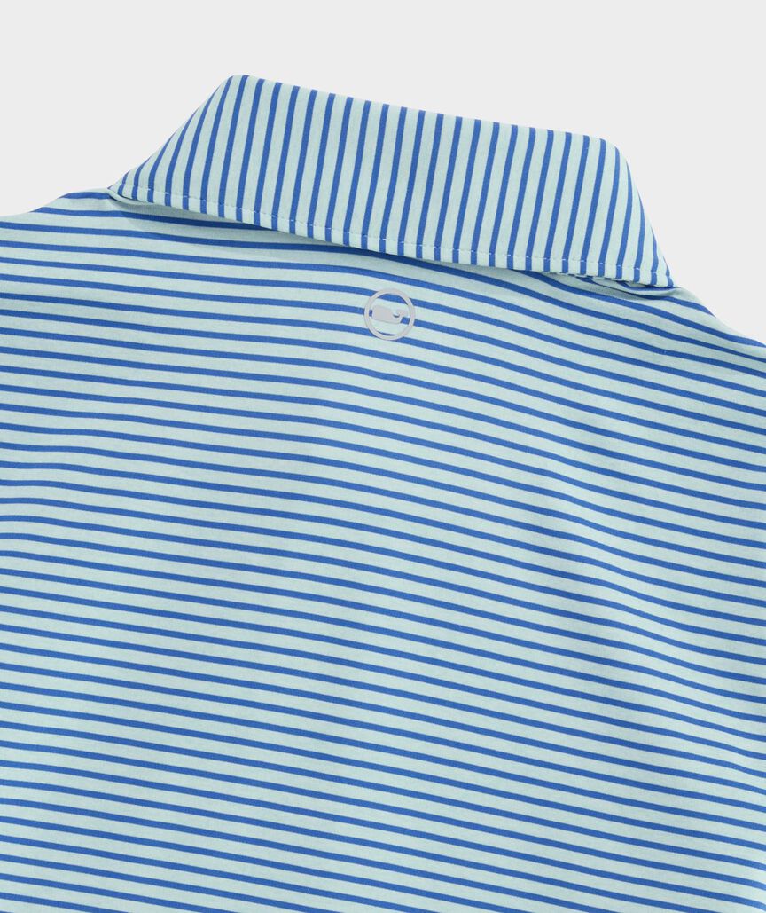 Boys' Performance Bradley Stripe Sankaty Polo
