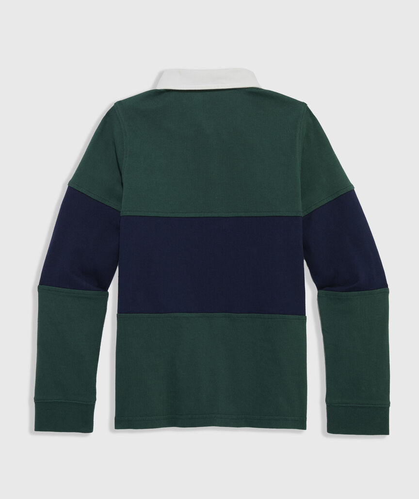 Boys' Striped Rugby Shirt